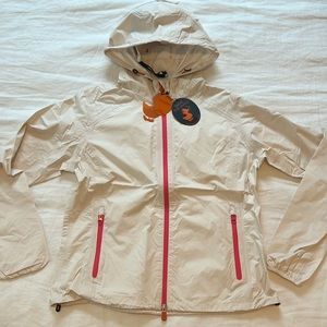 NWT Save the Duck light Rain Jacket Coat Water repellent size L - 4